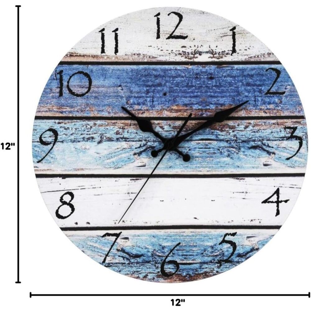 Bernhard Products 12" Beach Wall Clock